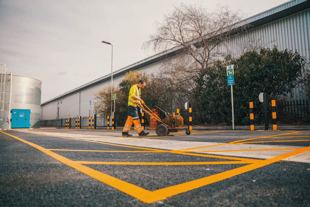 Car park marking