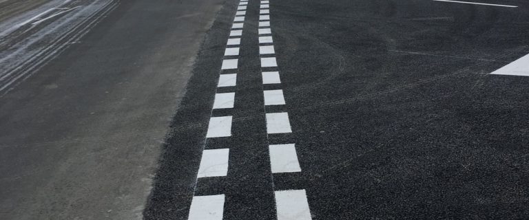 New road markings